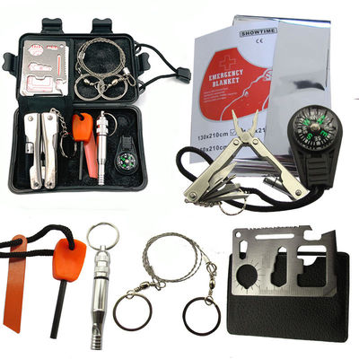 Kit de supervivencia de primeros auxilios para emergencias al aire libre Manténgase seguro y preparado en su viaje de campamento