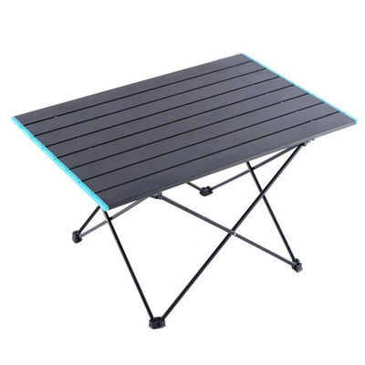 Mesa plegable portátil de aluminio de 41X41X56cm para acampar y aventuras al aire libre