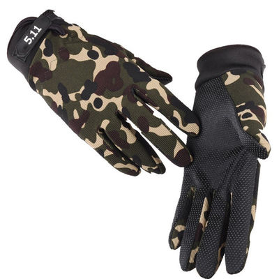Poliéster con pantalla táctil antideslizante con dedos completos Guantes de motocicleta para deportes al aire libre EE.UU.
