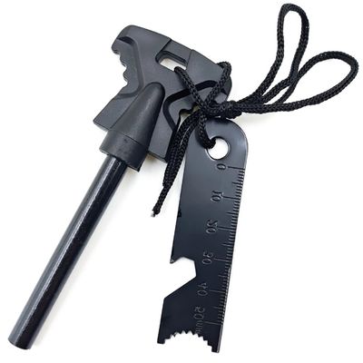 8mm Camping Fire Starter Flint Ferrocerium Rod para la colección de equipo de supervivencia al aire libre