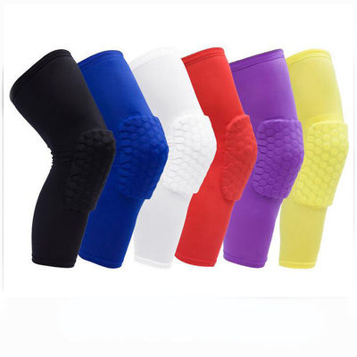 US 2/Piece Apoyo de rodilla Manga de pierna de Lycra para el baloncesto