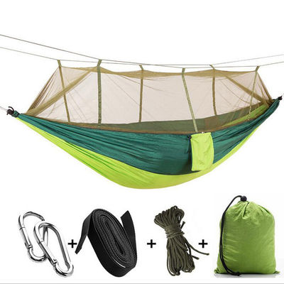 Paracaídas plegables portátiles al aire libre de nylon para acampar hamaca columpiada con solicitud personalizada