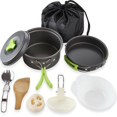 Conchas de aluminio de estilo portátil para picnic y camping US 6.5/piece