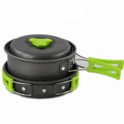 Moneda de los EE.UU. No adhesivo de campamento de la olla de cocina para la cocina al aire libre Lightweight Backpacking