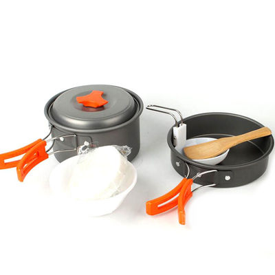 Moneda de los EE.UU. No adhesivo de campamento de la olla de cocina para la cocina al aire libre Lightweight Backpacking