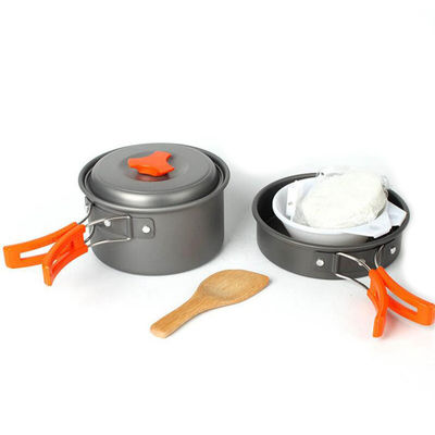 Moneda de los EE.UU. No adhesivo de campamento de la olla de cocina para la cocina al aire libre Lightweight Backpacking