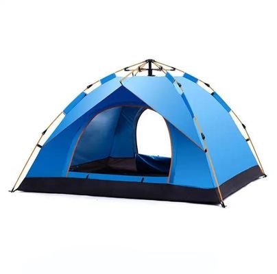 Tenda de campamento plegable portátil automática de 3-4 personas para exteriores impermeable personalizada