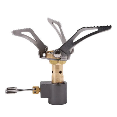 Mini horno de cocción de gas de butano de acero inoxidable y cobre para cocinar al aire libre en campamentos