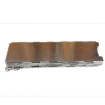 Ventilador portátil de aluminio de 10 placas para estufa de campamento a prueba de viento y ligero