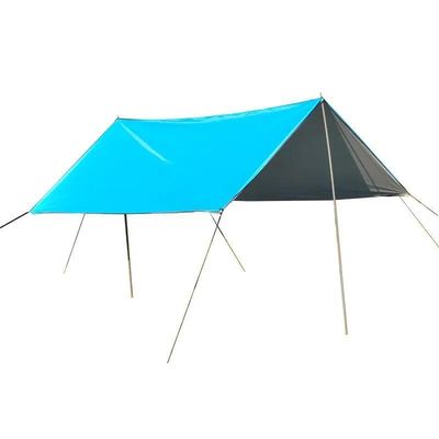 Polos flexibles impermeables para acampar tienda de excursiones sombrillas de techo para las necesidades del cliente
