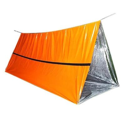 Tenda de emergencia de supervivencia al aire libre con tubo portátil para emergencias