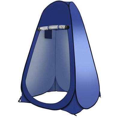 Conveniente tienda de baño al aire libre verde automática impermeable para acampar y ducharse