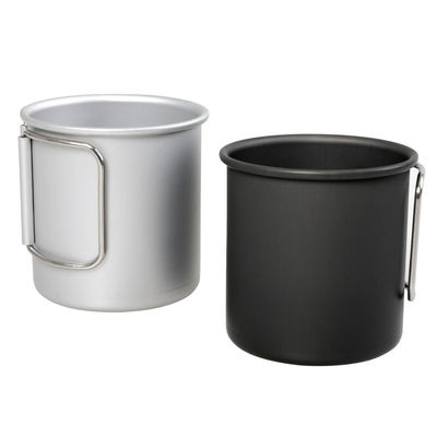 Taza plegable de café de aluminio ligero portátil con 1 pieza Min.Order