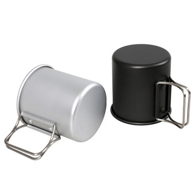 Taza plegable de café de aluminio ligero portátil con 1 pieza Min.Order