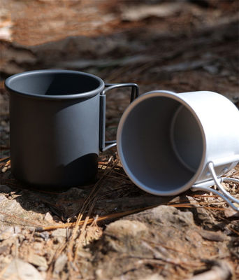 Taza plegable de café de aluminio ligero portátil con 1 pieza Min.Order