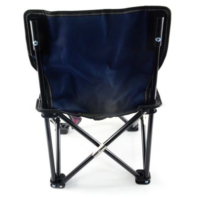 Sillones de pesca de acampada al aire libre Sillón plegable ligero portátil con reposabrazos en azul