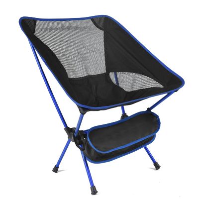 Personalizado y muestras de silla de playa plegable al aire libre silla de luna de aleación de aluminio portátil