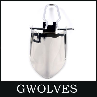 22.5X6.3cm acero inoxidable plegable Mini pala de jardín para equipos de supervivencia al aire libre