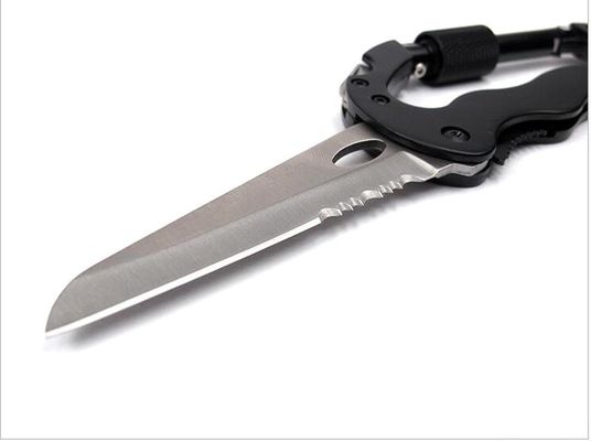 Herramienta de corte de cuchillo de carabinero plegable para exteriores con opciones de personalización