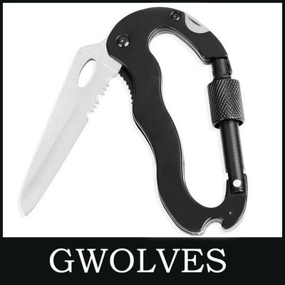 Herramienta de corte de cuchillo de carabinero plegable para exteriores con opciones de personalización