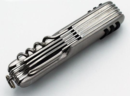 Cuchillo portátil Mini Multifunción Suizo de Acampada Cuchillo plegable de supervivencia 8.7X2.7cm US
