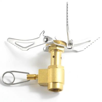 Dispositivo de seguridad de estufa de gas portátil de alta presión para mochilas al aire libre