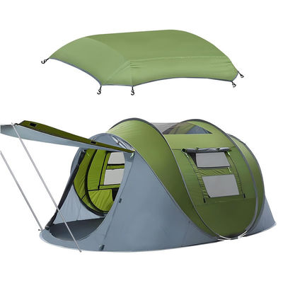 Tienda instantánea impermeable para acampar durante toda la temporada Tienda automática emergente Capacidad ≤2
