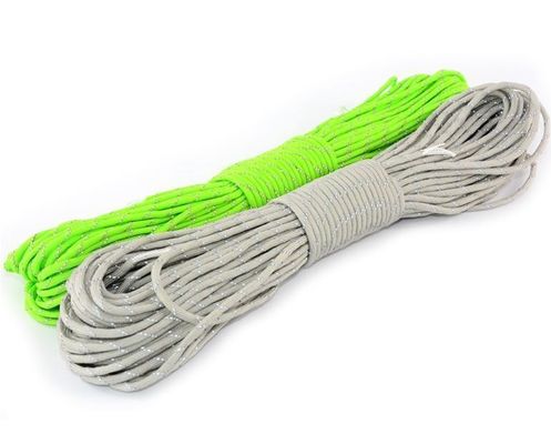 Tipo III 550 Paracord de poliéster de 4 mm con 7 hebras internas de 100 pies