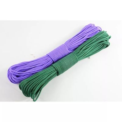 100FT 4mm 7 núcleos Cordón paracaídas Supervivencia Poliéster 550 Paracord cuerda y versátil