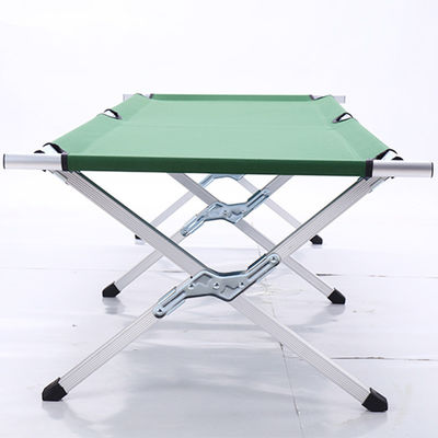 Cama plegable de aluminio para exteriores de 190X62X42cm 600d Oxford Camping