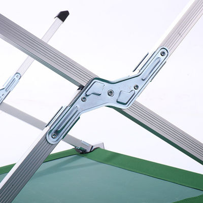Cama plegable de aluminio para exteriores de 190X62X42cm 600d Oxford Camping