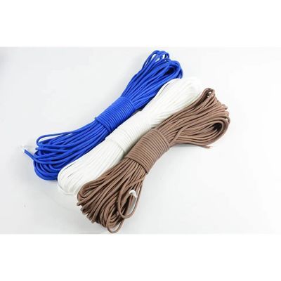 100 pies Tipo III 7 hebra 4 mm 550 Paracord Cordón de paracaídas cuerda de cordón para empaque