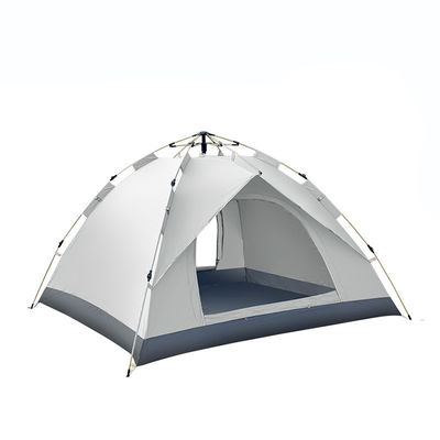 Petición personalizada al aire libre portátil automática impermeable tienda de campamento estilo 2 puertas