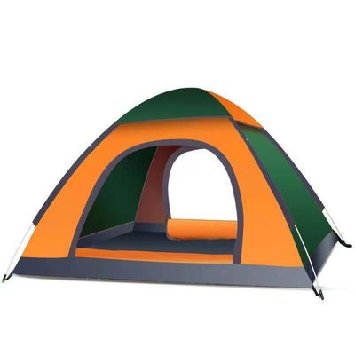 Tienda de campamento de playa portátil e impermeable verde con opción de personalización