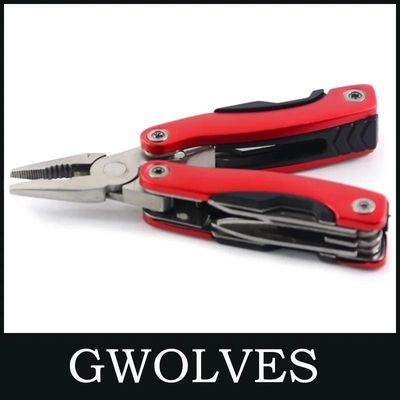 10.00cm * 7.00cm * 2.00cm Tamaño del paquete Plier plegable multifuncional para acampar al aire libre