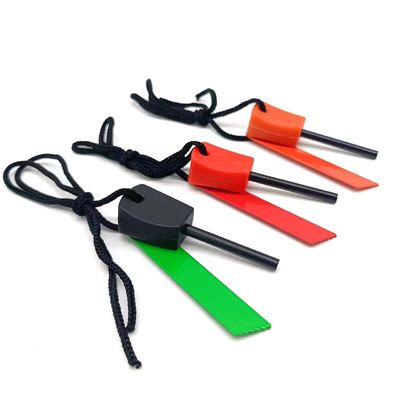 4mm Magnesio Rod Ferro Flint Fire Starter para la supervivencia del campamento al aire libre
