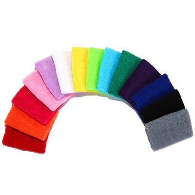 Pago inicial Deporte de algodón pulsera de pulsera de sudor de pulsera de pulsera de apoyo para el tenis