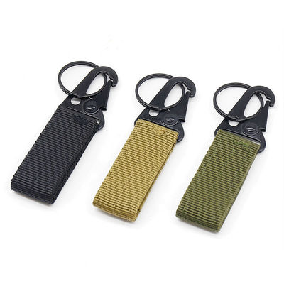 Táctico llavero de nylon para paquetes de peso bruto 0,040 kg DFR356