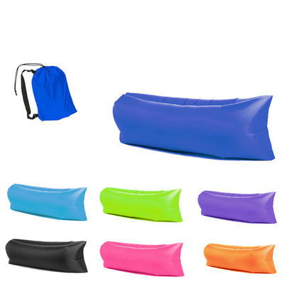 Sofá de playa exterior portátil de aire acampar Sofá plegable inflable perezoso 1 pieza Min.Order