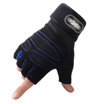 Guantes de ciclismo personalizados de medio dedo para adultos Respirables y absorbentes de humedad