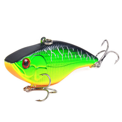 Cebo 3D Ojo Artificial 6 Gancho Minnow Cebo de pesca de plástico duro Cebo de natación para pescadores