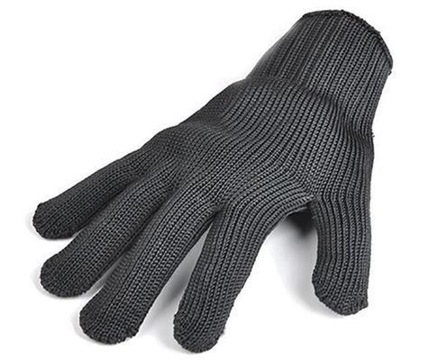 Nivel 5 de protección Guante resistente a cortes Guante de seguridad de trabajo Flexibilidad de los dedos completos