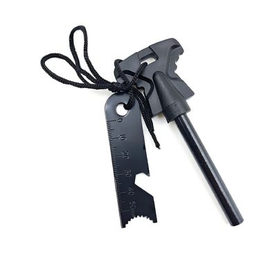8mm Camping Fire Starter Flint Ferrocerium Rod para la colección de equipo de supervivencia al aire libre