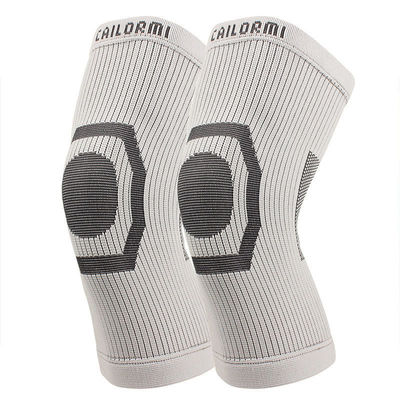 GHD556 M Grafeno Deporte al aire libre Braza de rodilla cálida Respirante Correr Tejido Apoyo de rodilla