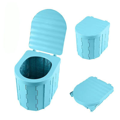 Solicitud personalizada US Acampada al aire libre Toilet plegable de plástico portátil para viajar