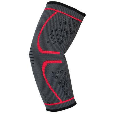 Sleeve de brazo de nylon de compresión inoxidable y transpirable para competiciones de baloncesto