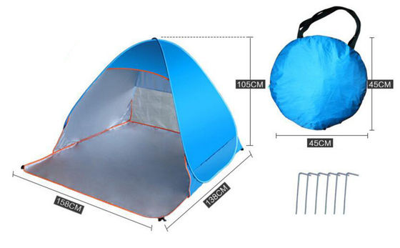 Tienda de playa inflable para actividades al aire libre 145X165X110CM
