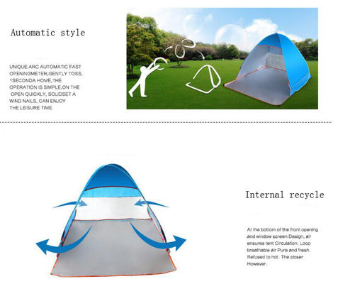 Tienda de playa inflable para actividades al aire libre 145X165X110CM