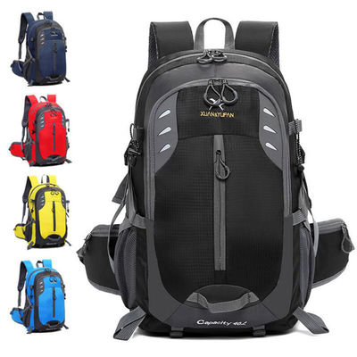 Bolso de viaje de lona al aire libre Mochila de combate impermeable Bolso de costura y elemento de moda