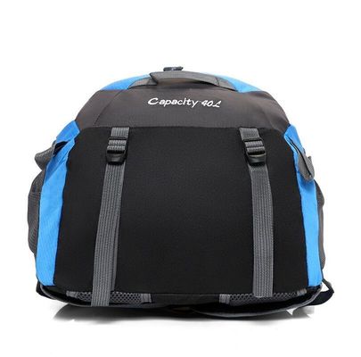 Bolso de viaje de lona al aire libre Mochila de combate impermeable Bolso de costura y elemento de moda